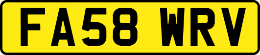 FA58WRV