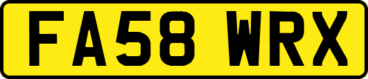 FA58WRX