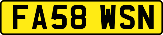 FA58WSN