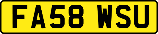 FA58WSU
