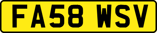 FA58WSV