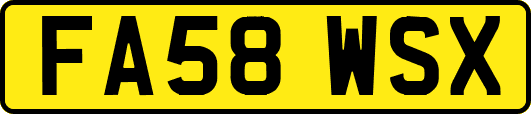 FA58WSX