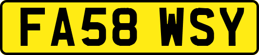 FA58WSY