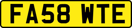 FA58WTE