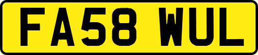FA58WUL