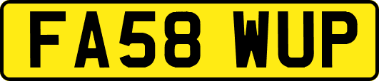 FA58WUP