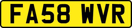 FA58WVR