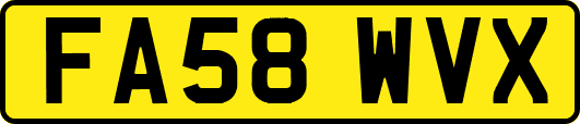 FA58WVX