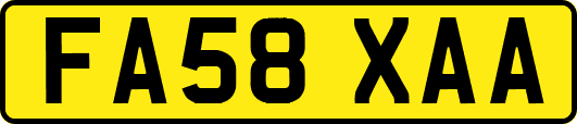 FA58XAA