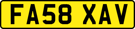 FA58XAV