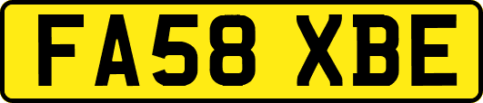 FA58XBE