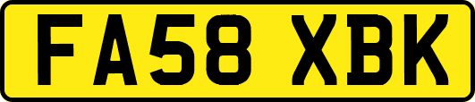 FA58XBK