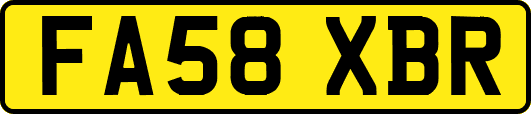 FA58XBR