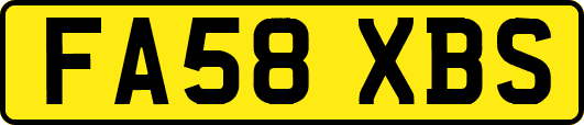 FA58XBS