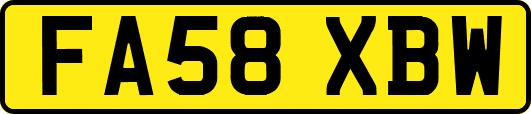 FA58XBW