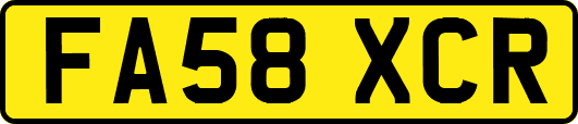 FA58XCR