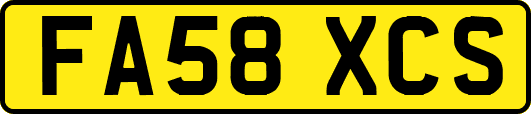 FA58XCS
