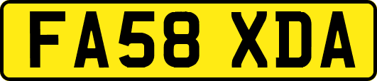 FA58XDA