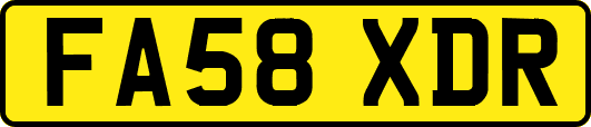 FA58XDR