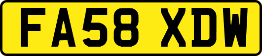 FA58XDW
