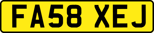 FA58XEJ