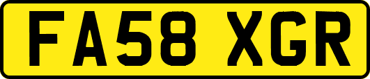 FA58XGR