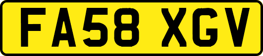 FA58XGV