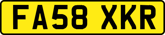 FA58XKR
