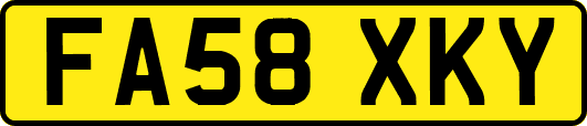 FA58XKY