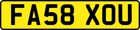 FA58XOU