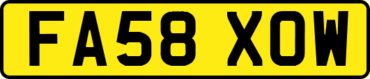 FA58XOW