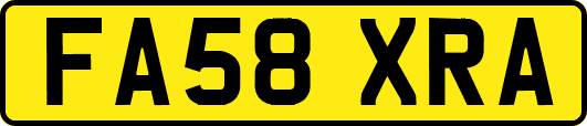 FA58XRA