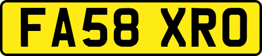 FA58XRO