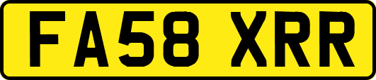 FA58XRR