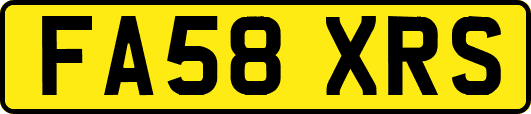 FA58XRS
