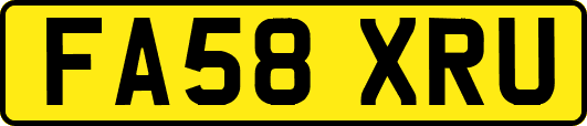 FA58XRU