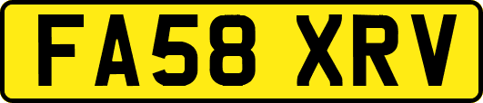 FA58XRV