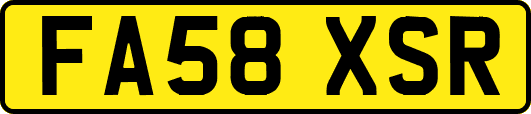 FA58XSR