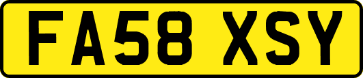 FA58XSY