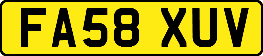 FA58XUV