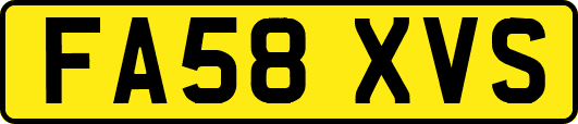 FA58XVS