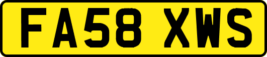 FA58XWS