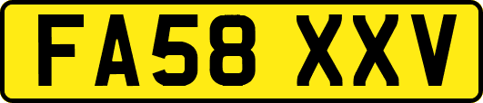 FA58XXV