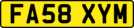 FA58XYM