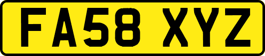 FA58XYZ