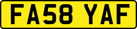 FA58YAF