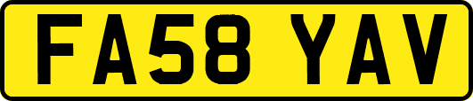 FA58YAV