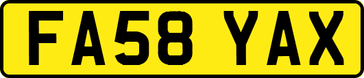 FA58YAX