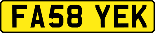 FA58YEK