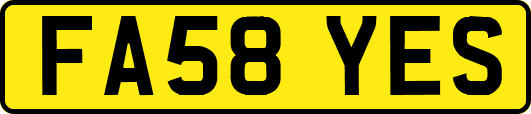 FA58YES